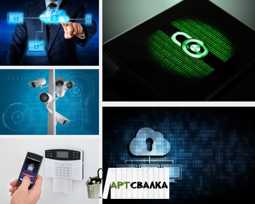 Клипарт бизнес безопасность. | Clipart business security.